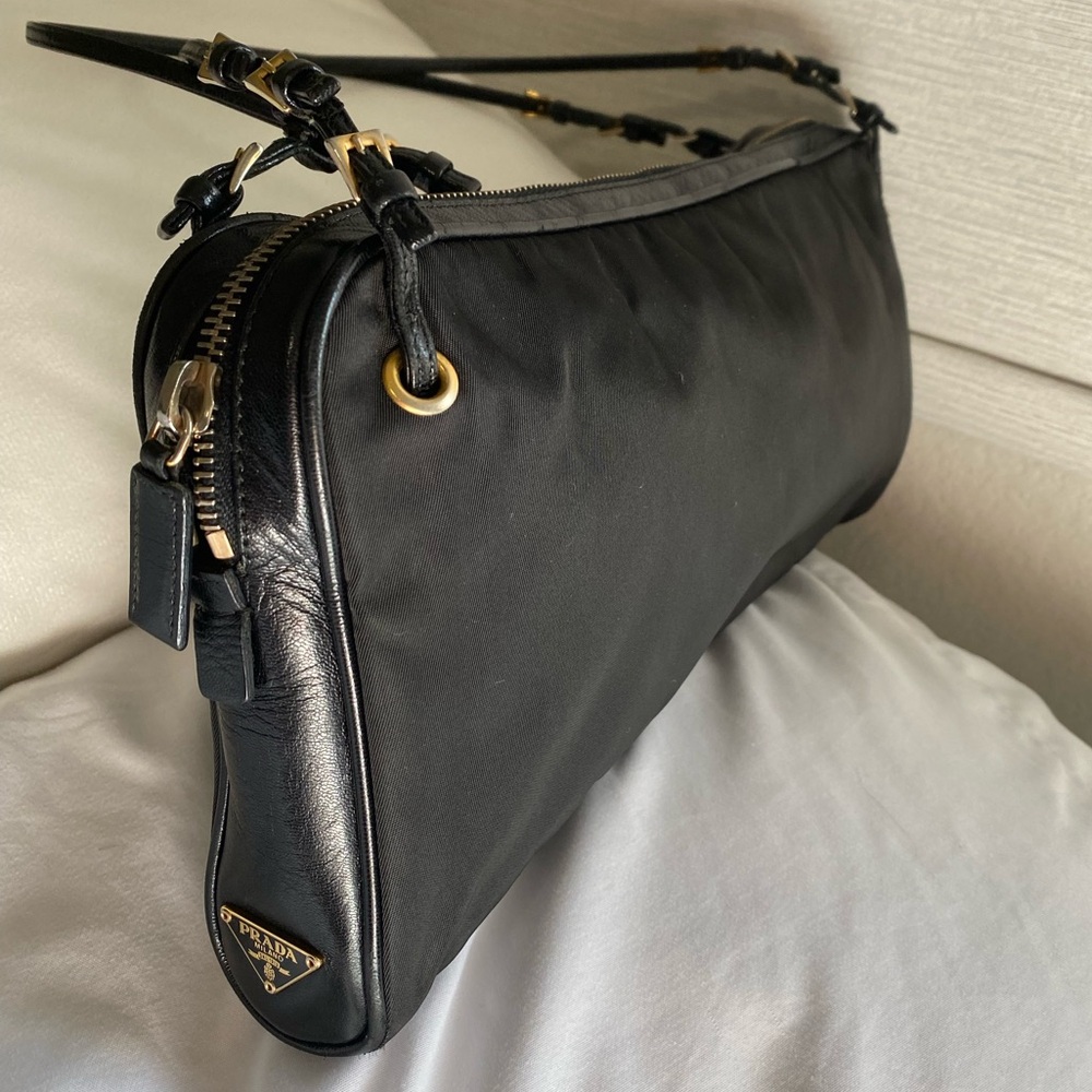 Prada Black Pochette Shoulder Bag - Picture 5 of 13
